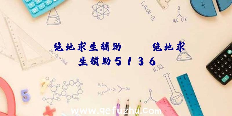 「绝地求生辅助rng」|绝地求生辅助5136
